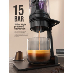 Machine à expresso portable HIBREW : préparation en voiture et à domicile
